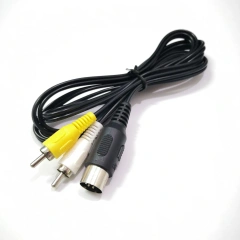 TV AV Cable For N64/XBOX Wire Power Charger Cable For WII U Games Console For sega genesis Audio Video Cables