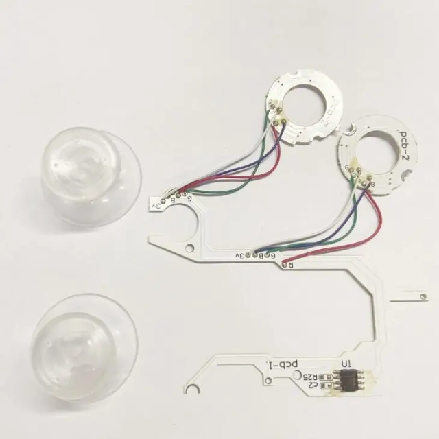 LED Thumbstick Joystick Mod Kit for XBOX 360 Controller Thumb sticks