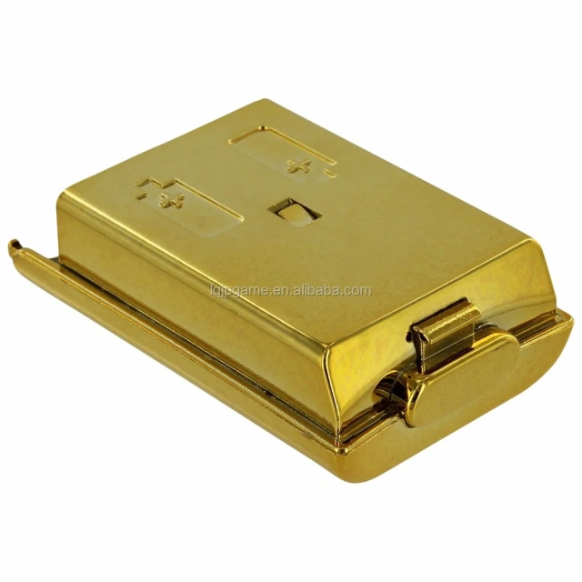 Gold back holder shell battery cover case for xbox 360 Controller Replacement battery cover