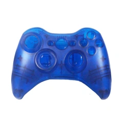 For XBox 360 Controller Shell Replacement Transparent Clear Housing Shell Case Buttons for XBox 360 Controller