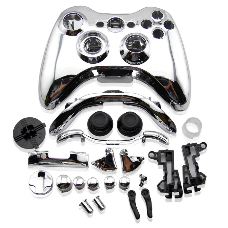 Shell for Xbox 360 Wireless Controller Housing Case for Xbox360 Wireless Game Pad Case with Buttons Kit Replacement