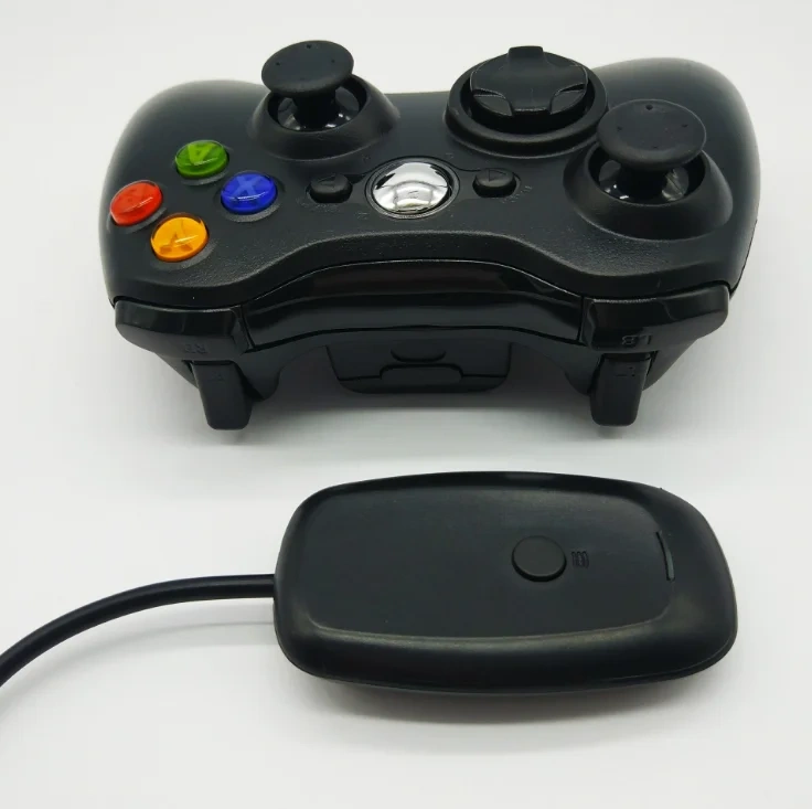 2.4G Wireless Controller for Xbox 360 Console Game Wireless Gamepad with Receiver for Xbox360 PC Game Pad