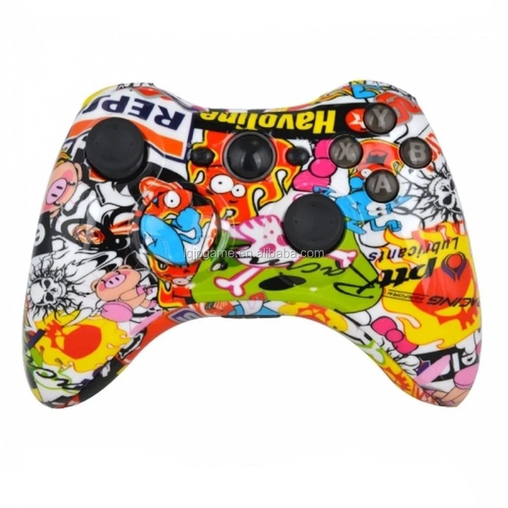 Custom Shell for Xbox 360 Hydro Dipped Woodgrain Controller Shell Mod Kit And Parts for Xbox 360