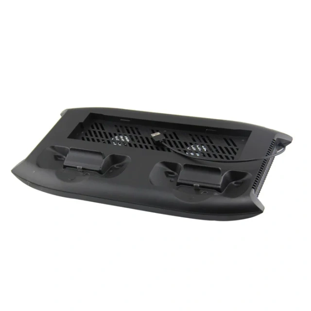 New for Xbox one X Stand Cooling Fan with Games Storage Charging Station 4 USB ports for Xbox one X