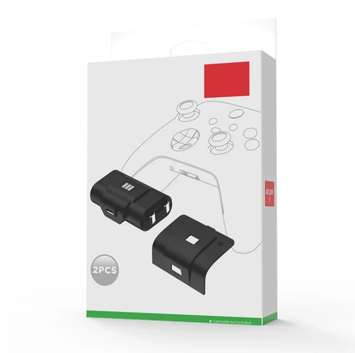 Rechargeable Battery Kit Charging Cable For XBOX Series X S Controller Replacement 2 Batteries Pack Kit Accessories