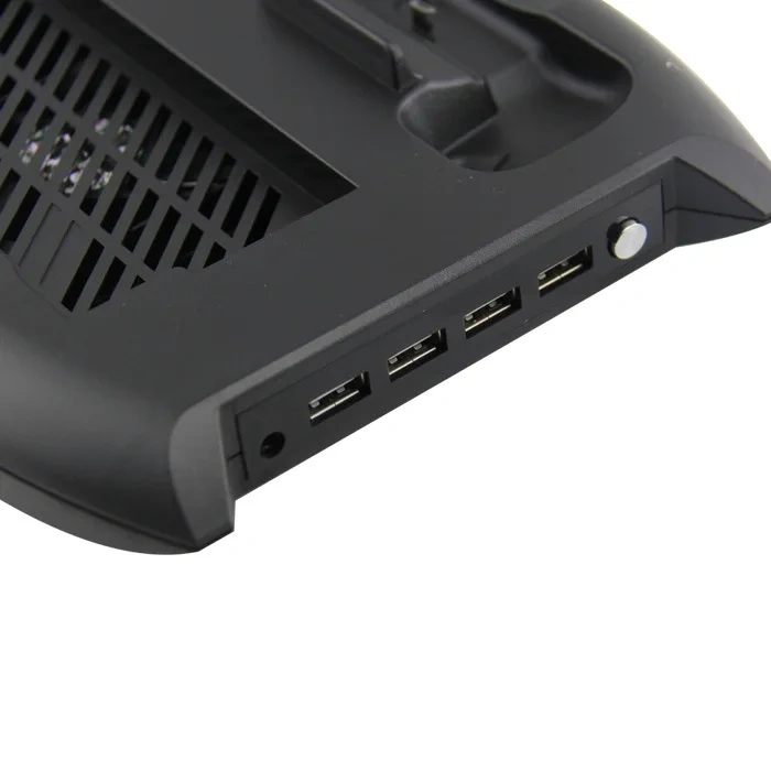 New for Xbox one X Stand Cooling Fan with Games Storage Charging Station 4 USB ports for Xbox one X