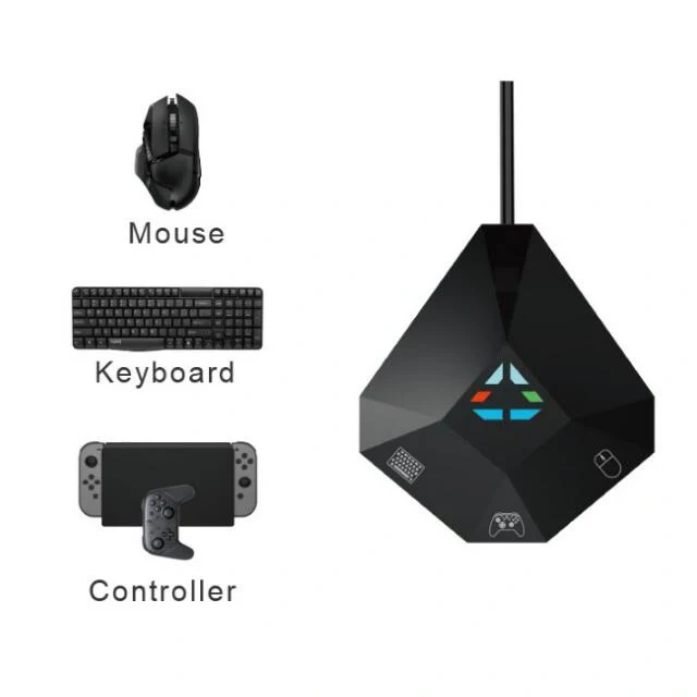 For Xbox 360 Keyboard Mouse Converter Adapter for Nintendo Switch/PS4/PS3/Xbox One