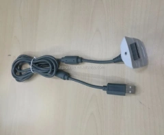 1.8m USB Play Charger Charging Cable For Xbox 360 Controller Black White 6ft