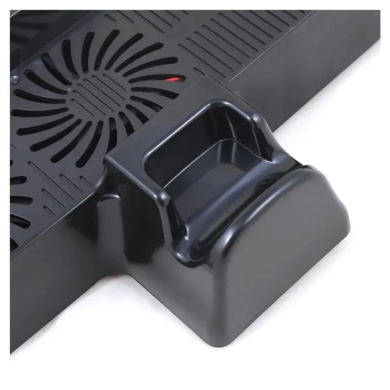 Stand for Xbox 360/Slim vertical dual cool console & controller storage cooling fan stand