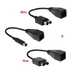 Power Supply Converter Cable for Xbox 360 to for Xbox 360 Slim/E for Xbox One Converter Power Cable Cord