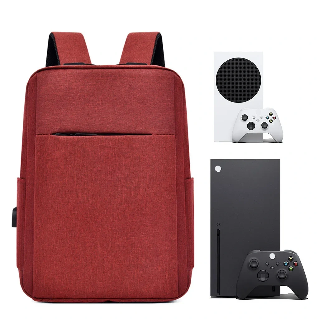 4 colors Carrying Case Bag for Xbox Series X S Travel Case Shoulder Backpack Carry Bag