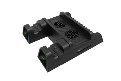 For XBOX One Battery Charging Dock Vertical Stand Cooling Fan Controller Charger for XBOX One/S/X Console Controller