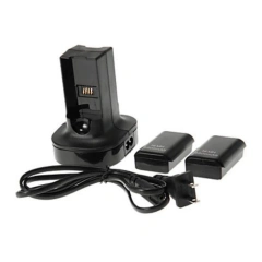 NEW Rechargeable Battery For XBox 360 Charger Kit Charging Station Dock Dual Battery Charger