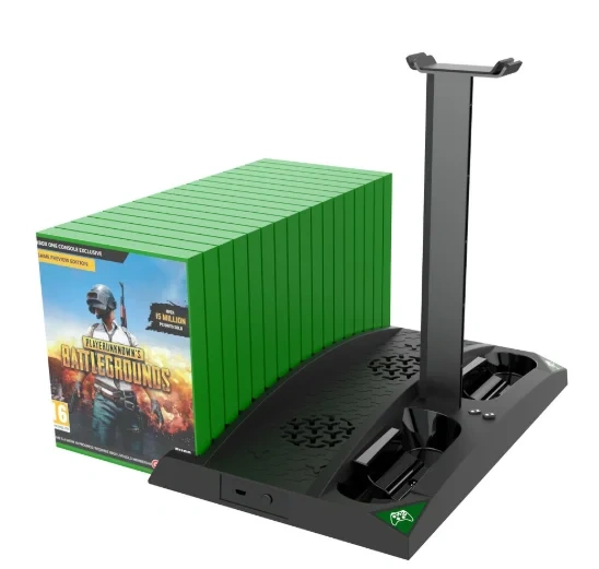 Multifunctional Charger For XBOX ONE X / S Console Cooling Fan Vertical Stand Dock