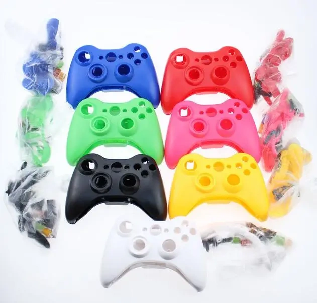 Replacement Shell Colorful Case & Buttons Kit for Xbox 360 Wireless Controller Shell