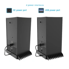 Vertical Stand For Xbox Series X Cooling Accessories for Xbox Series X Game Slots stand with USB Hub
