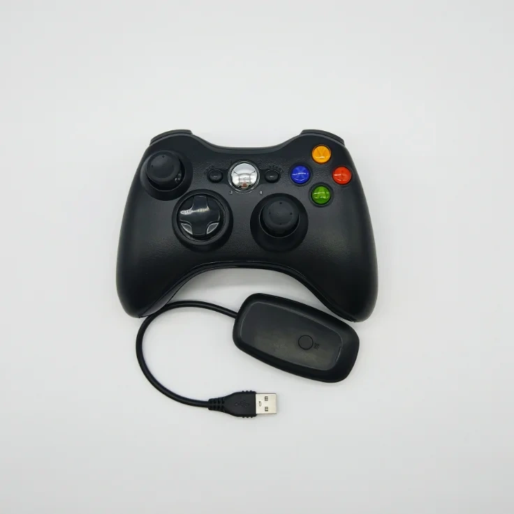 2.4G Wireless Controller for Xbox 360 Console Game Wireless Gamepad with Receiver for Xbox360 PC Game Pad
