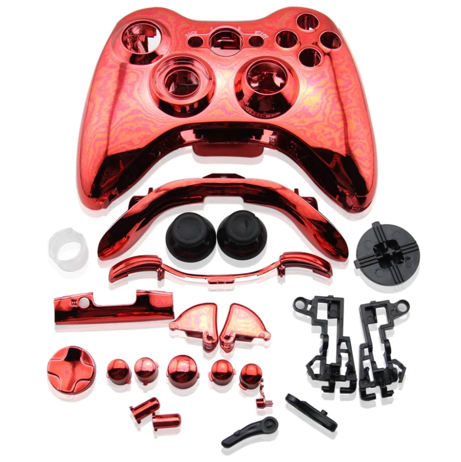 Shell for Xbox 360 Wireless Controller Housing Case for Xbox360 Wireless Game Pad Case with Buttons Kit Replacement