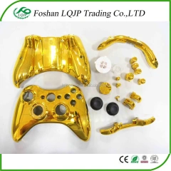 Assembly Gold full Shell kit For Xbox 360 Wireless Game Controller gold shell Mod Kit