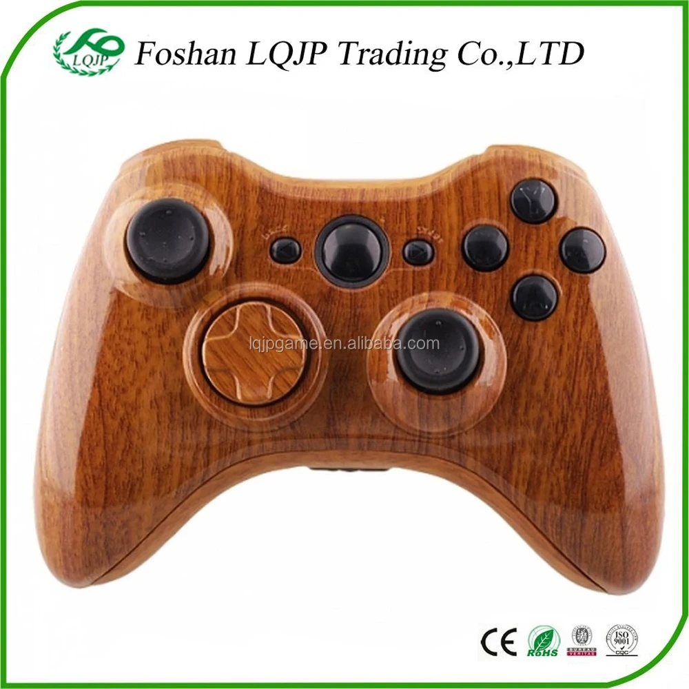 Custom Shell for Xbox 360 Hydro Dipped Woodgrain Controller Shell Mod Kit And Parts for Xbox 360