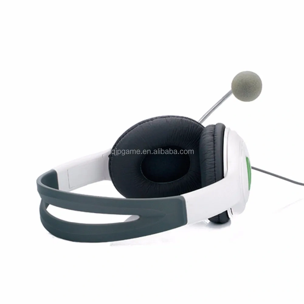 Wired Headphone For XBOX 360 Live Headset Headphone Mic Microphone Gaming
