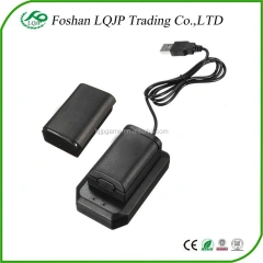 For Xbox 360 battery 4800mAh Rechargeable Battery Pack Charger Cable For xbox 360
