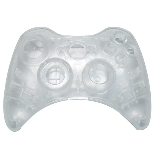 For XBox 360 Controller Shell Replacement Transparent Clear Housing Shell Case Buttons for XBox 360 Controller