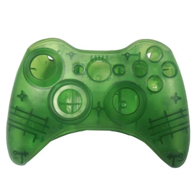 For XBox 360 Controller Shell Replacement Transparent Clear Housing Shell Case Buttons for XBox 360 Controller
