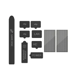 Dustproof Kit for XBox Series X Console Protective Dust Plug For Xboxes Series S Console Silicone Dust Proof Cover