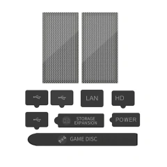 Dustproof Kit for XBox Series X Console Protective Dust Plug For Xboxes Series S Console Silicone Dust Proof Cover