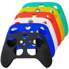 6 Colors For XBOX Series Silicone Case For XBOX ONE / S / X Controller Protective Rubber Case Soft Skin Cover Accessories