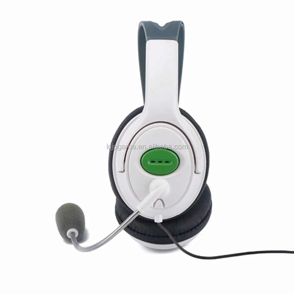 Wired Headphone For XBOX 360 Live Headset Headphone Mic Microphone Gaming