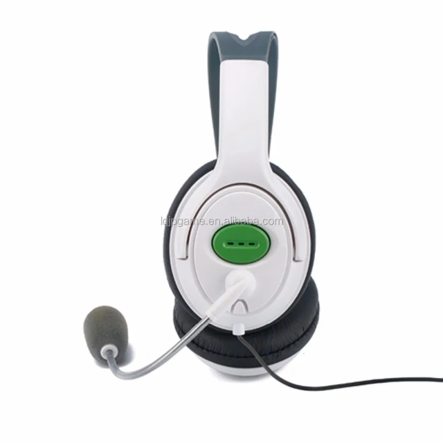 Wired Headphone For XBOX 360 Live Headset Headphone Mic Microphone Gaming