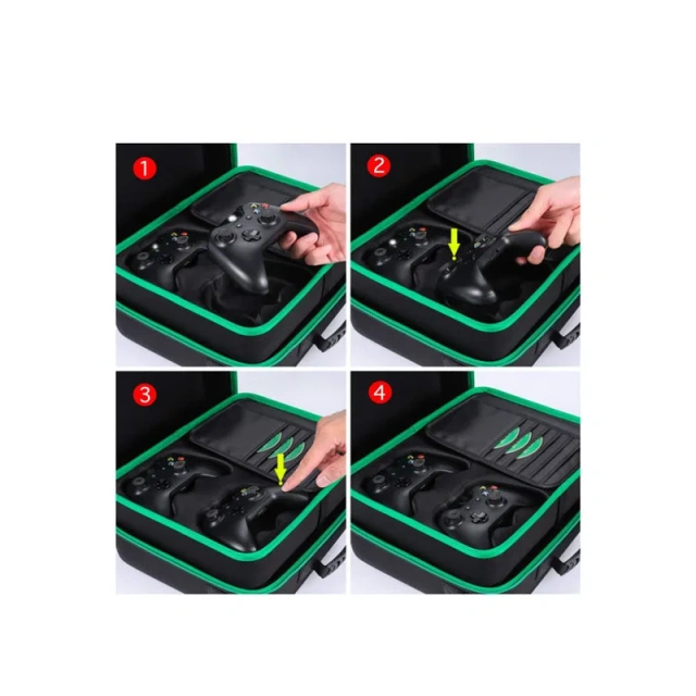 For Xbox One Bag Carry Case Durable Console Video Game Disc Travel Bag Storage For Xbox One Controller