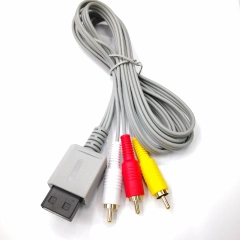 TV AV Cable For N64/XBOX Wire Power Charger Cable For WII U Games Console For sega genesis Audio Video Cables