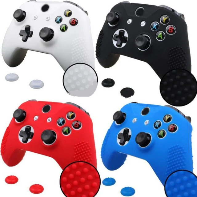 Silicone Controller Case For Xbox One S/X Skin Grip Rubber Cover