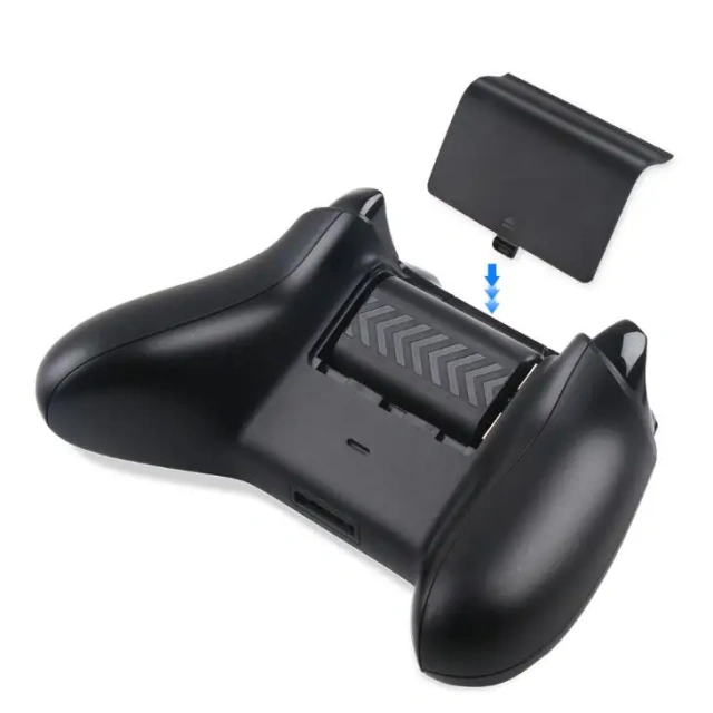 For Xbox One Battery Controller Play Charging Charger Cable 1200mAh Battery Pack Back Cover For Xbox One/S/X/Elite