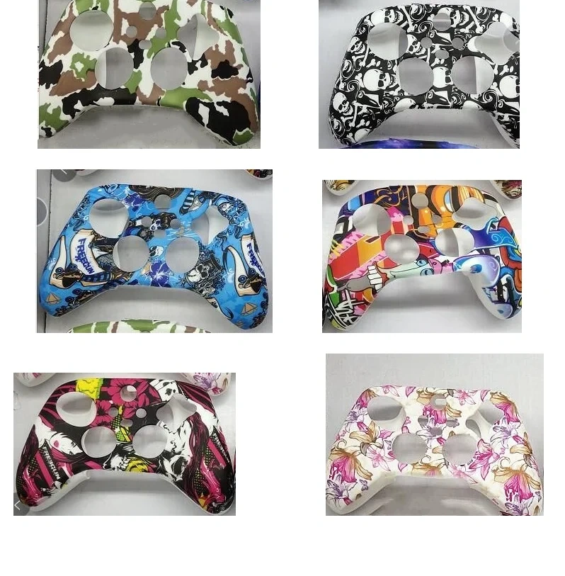 New silicone case For Xbox series X wireless controller protective colorful soft cover shell accessories