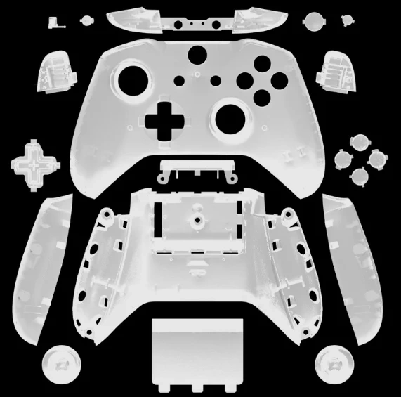 Full Shell for Xbox One Slim S Controller Housing Case with Button Kit Set
