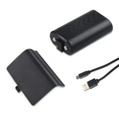 For Xbox One Battery Controller Play Charging Charger Cable 1200mAh Battery Pack Back Cover For Xbox One/S/X/Elite