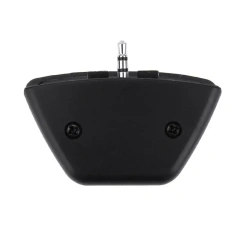 White Black Controller Earphone Headset Adapter Headphone Mic Converter for Xbox 360 Controller Headset Adapter