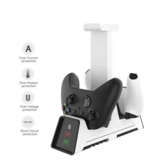 Charge Station Charging Dock With Headphone Holding For Xbox series S X  For Ps5 For Ps4 Switch pro controller charger dock