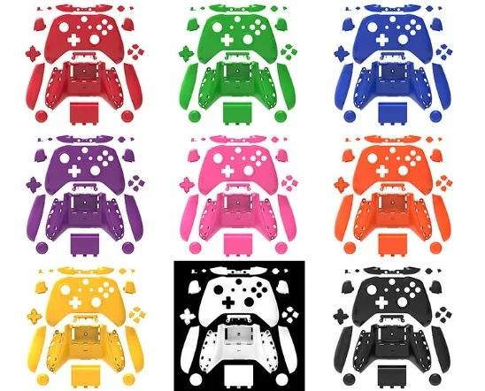 Full Shell for Xbox One Slim S Controller Housing Case with Button Kit Set