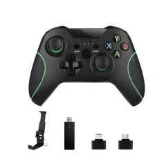 Wireless Gamepad 2.4G Game Controller For Xbox One Wireless Controller with Adapter and Clip