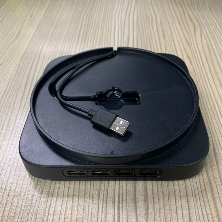 Blue Light Stand with USB 2.0 HUB For Xbox series X Console Hub Vertical Stand Holder Bracket