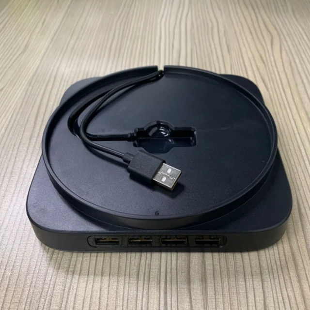 Blue Light Stand with USB 2.0 HUB For Xbox series X Console Hub Vertical Stand Holder Bracket