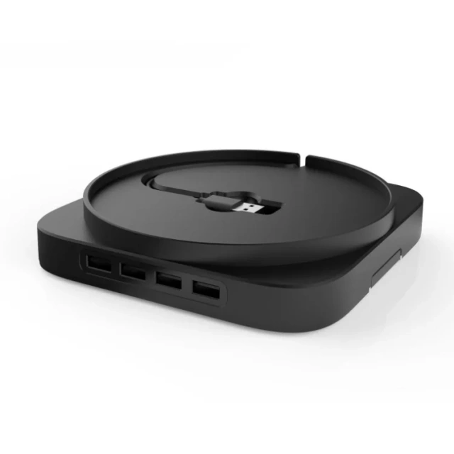 Blue Light Stand with USB 2.0 HUB For Xbox series X Console Hub Vertical Stand Holder Bracket