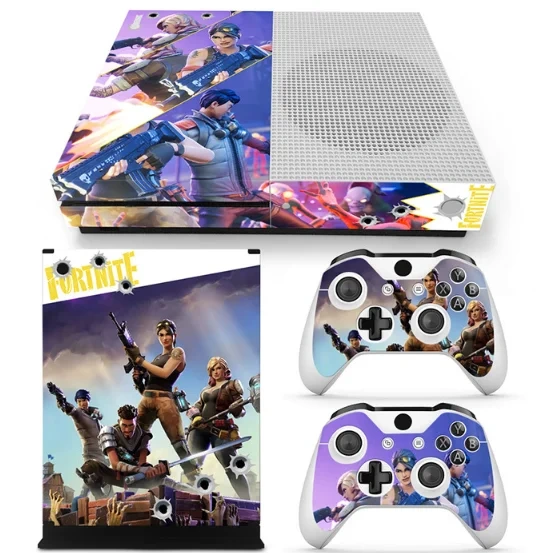 Colorful Skin Sticker for Xbox One S Console Controller Cover Accessories