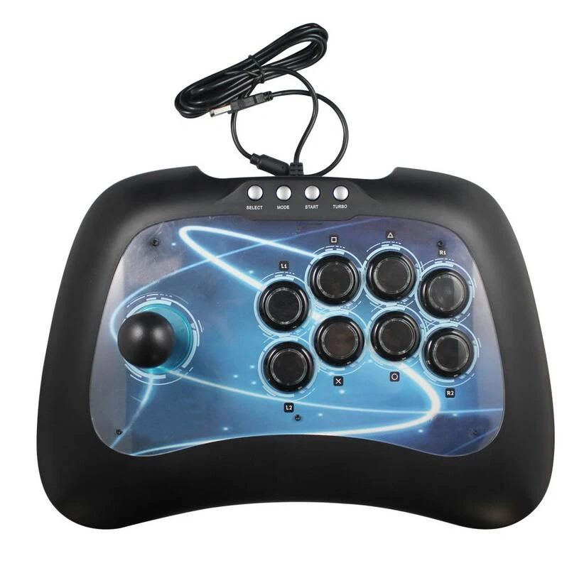 For PS4 Controller Arcade Pro Street Fighter Fighting Stick USB Wired Controller For PS4/PS3/Xbox 360/pc Controller