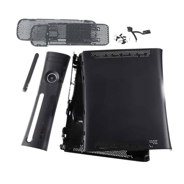 New Fat Full replacement cases shell for XBOX 360 Thick game console housing case